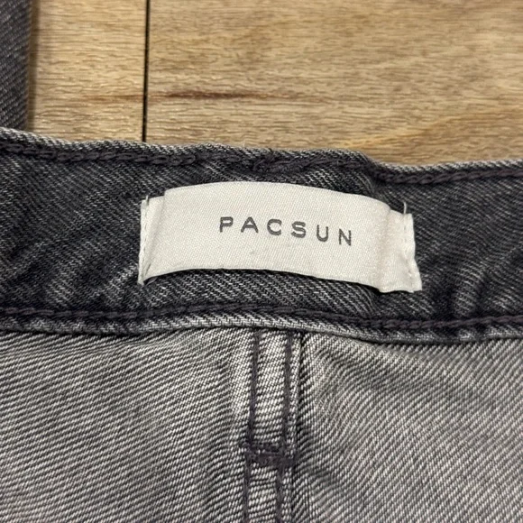 PacSun Dylan Baggy Grey Jeans Size 32x32 - Picture 2 of 4